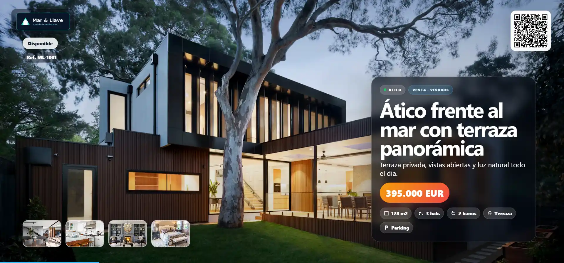 Escaparate digital para inmobiliarias