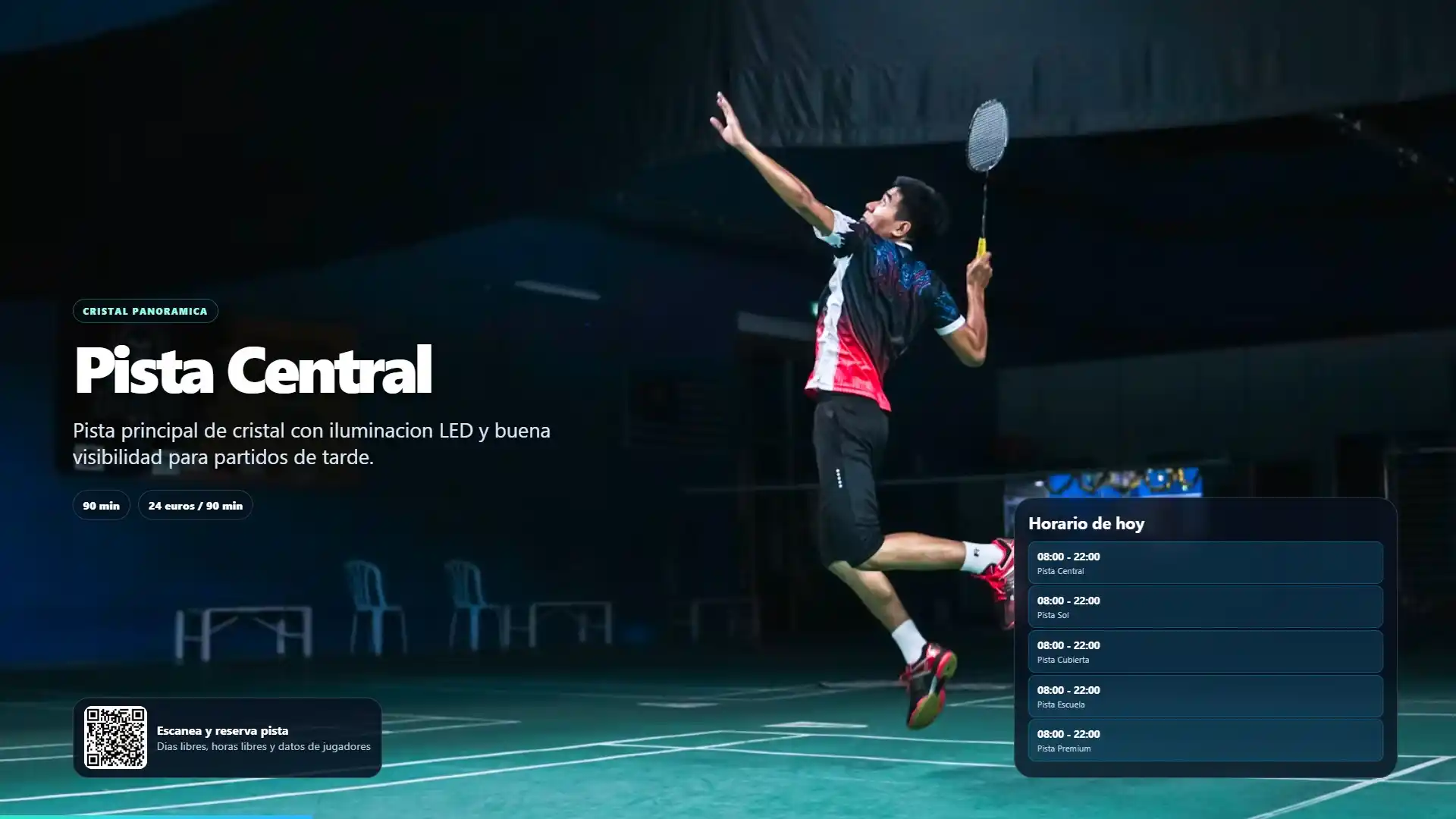 Demo kiosko padel VIVEOTV