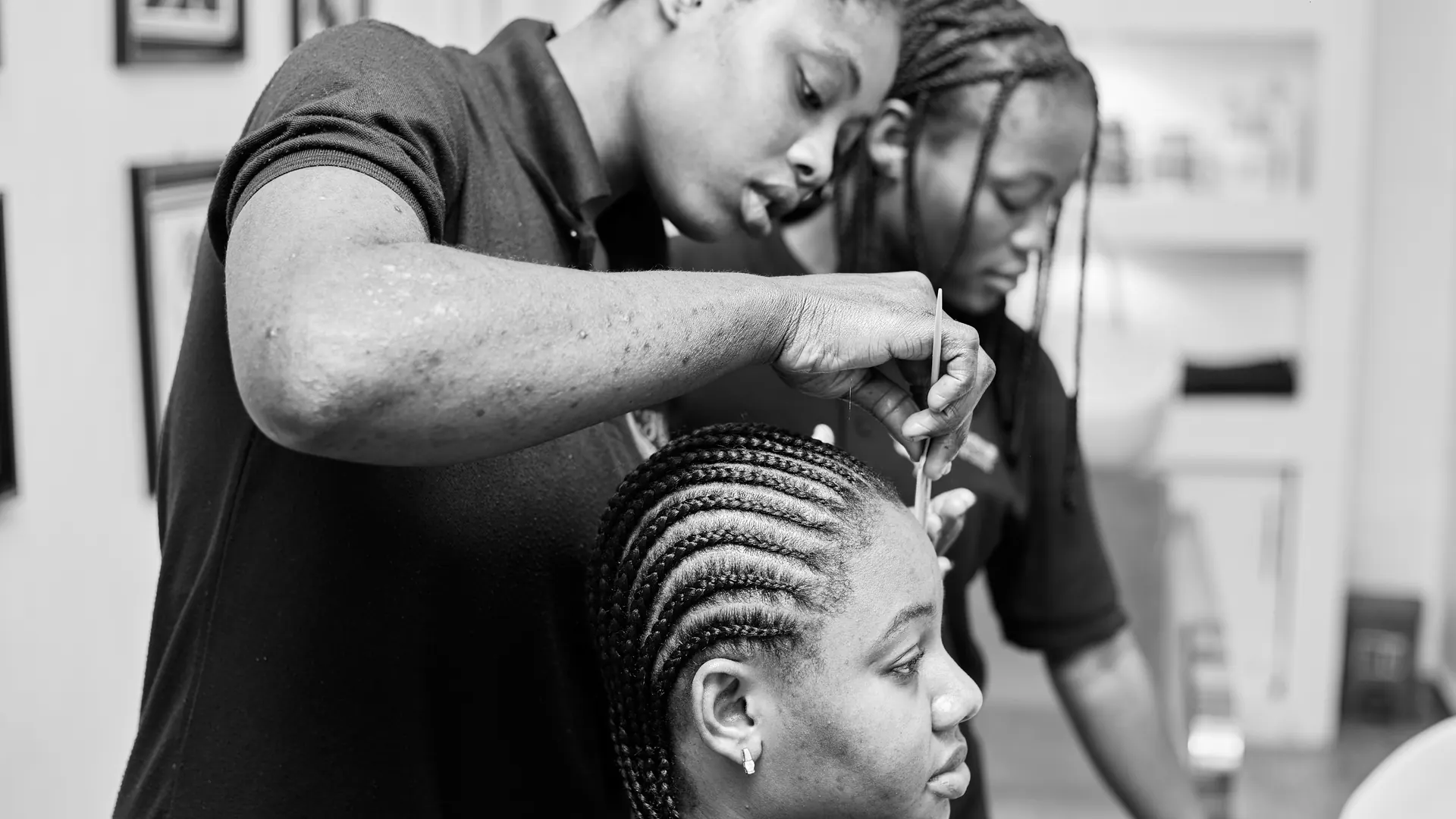 Peinado de evento y trenzas